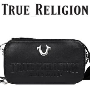 True Religion Logo Camera Bag